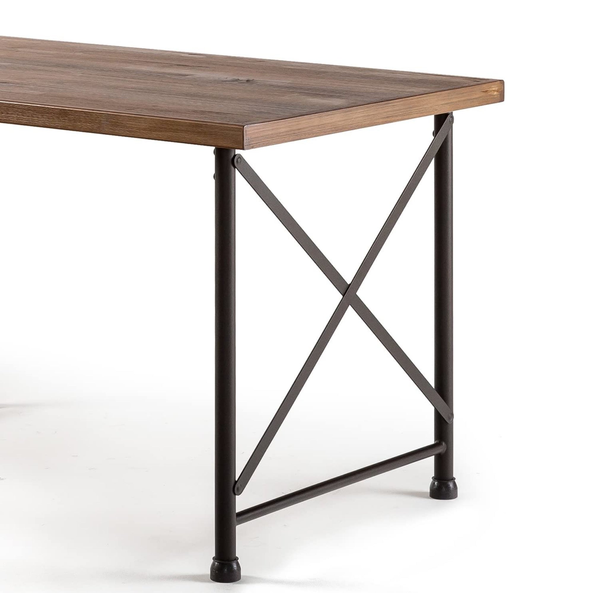 Alicia Metal and Wood Dining Table