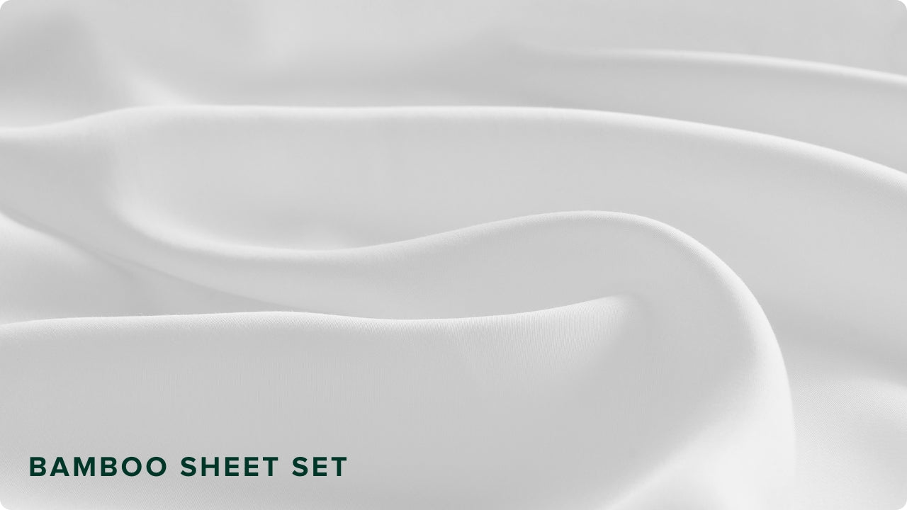 Luxuriously Cool Bamboo Sheet Set - Eco-Friendly & Sustainable