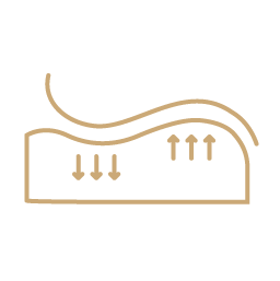 ergonomic cushion icon 