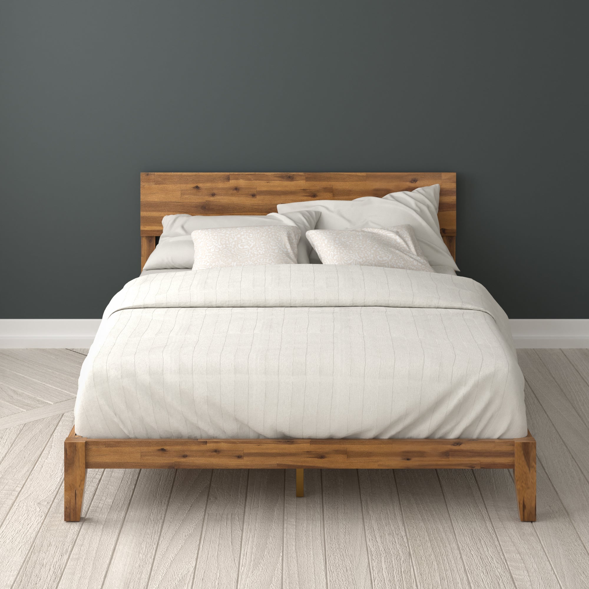 Linda Wood Platform Bed Frame | Zinus