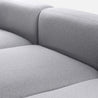 luca sectional sofa in grey