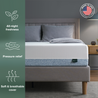 Zinus Original Green Tea Memory Foam Mattress made in USA with green tea-infused CertiPUR-US certified foam – best memory foam mattress for comfort and freshness.