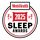 Go to slide Men’s Health 2025 Sleep Awards badge highlighting third-party recognition for sleep products with a red pillow year mark and surrounding Z-symbols, signaling trusted editorial validation for mattress or bedding quality