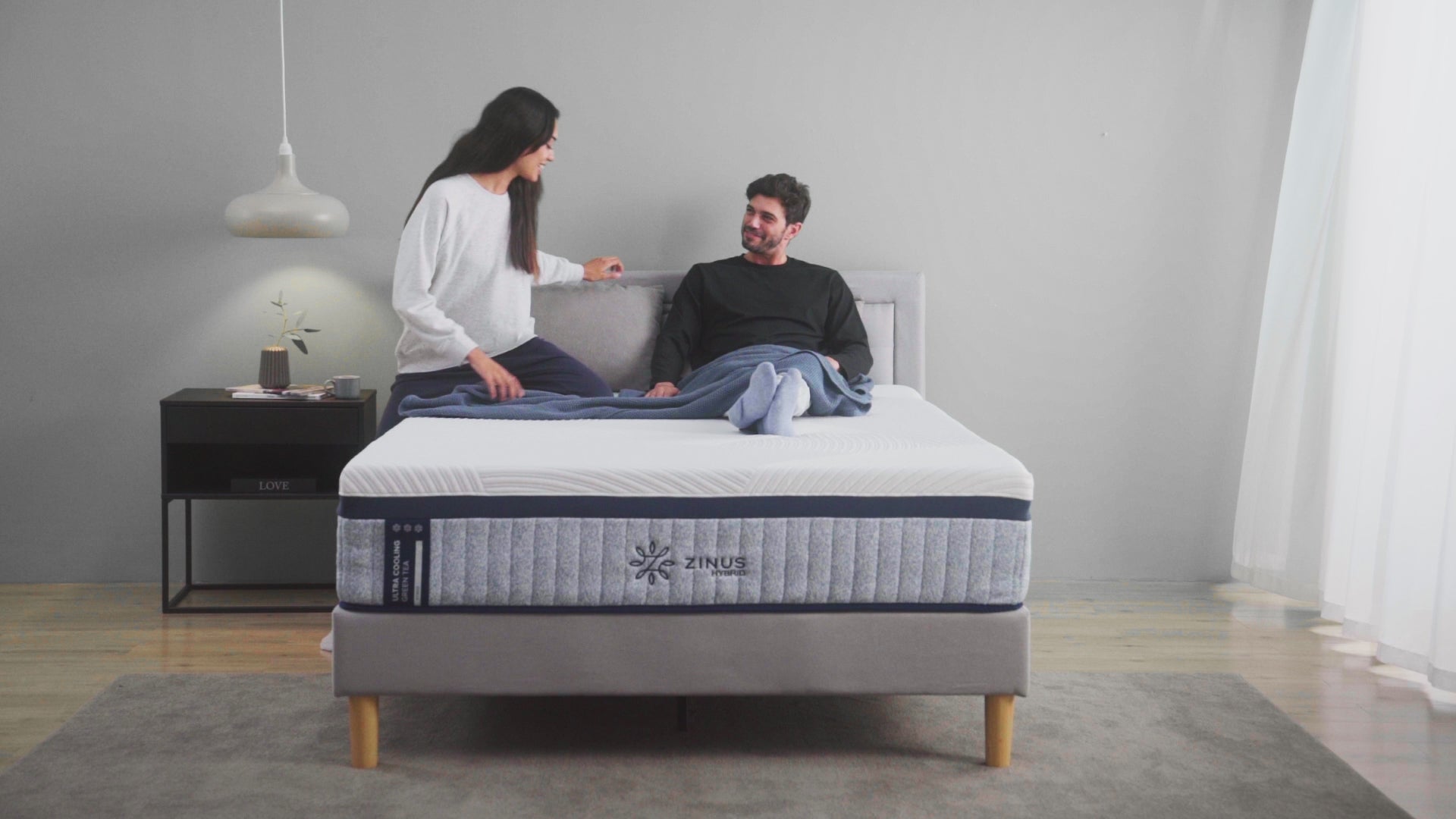 Ultra Cooling Gel Hybrid Mattress | Zinus