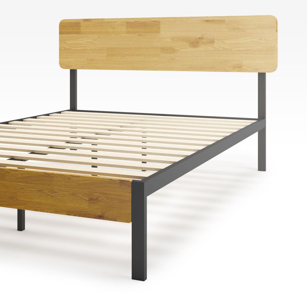 Zinus olivia metal and wood sale