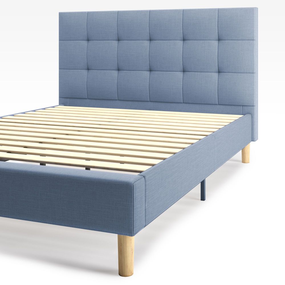 Lottie upholstered platform bed frame