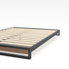 6 inch Suzanne Metal And Wood Platform Bed Frame