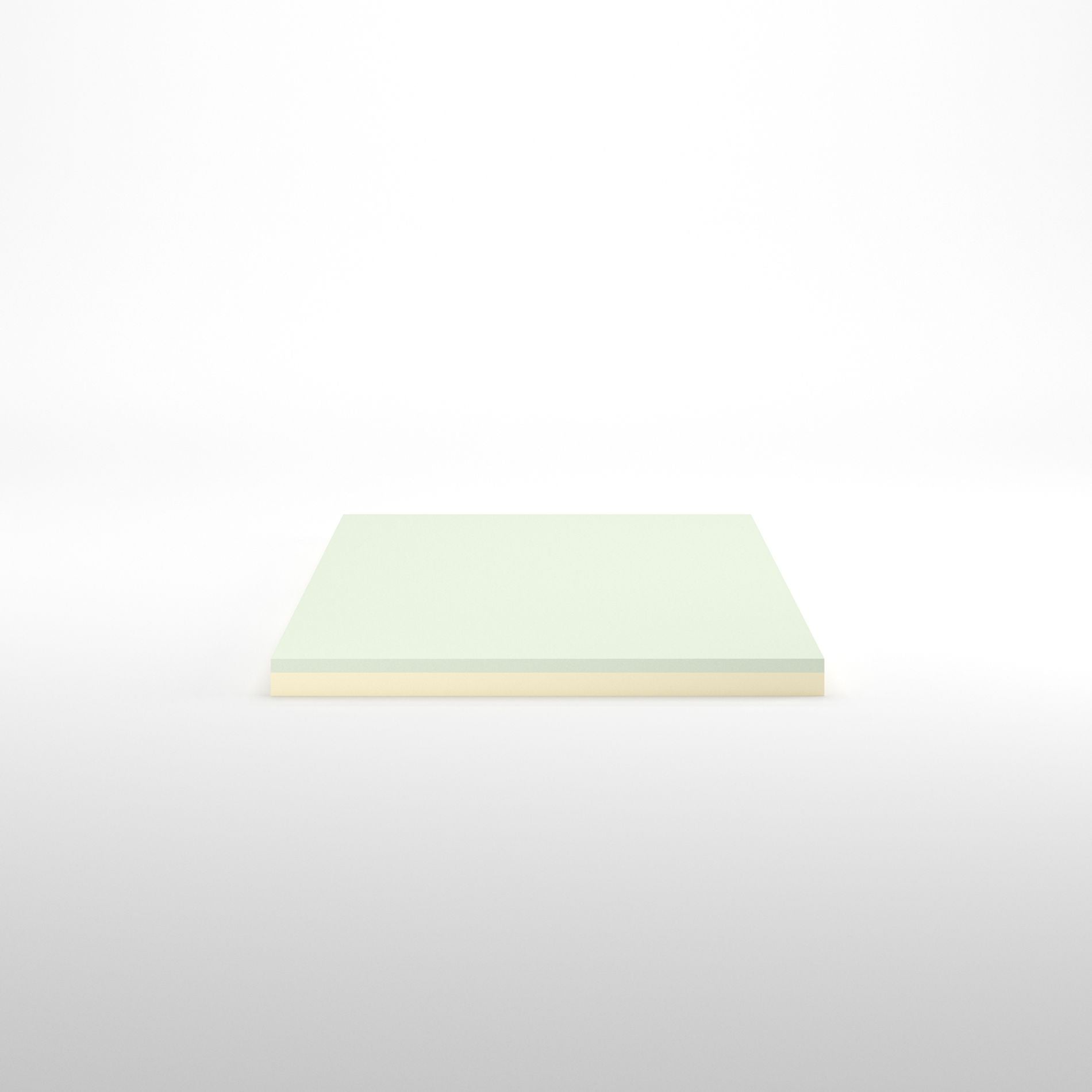 Green Tea Memory Foam Mattress Topper Zinus