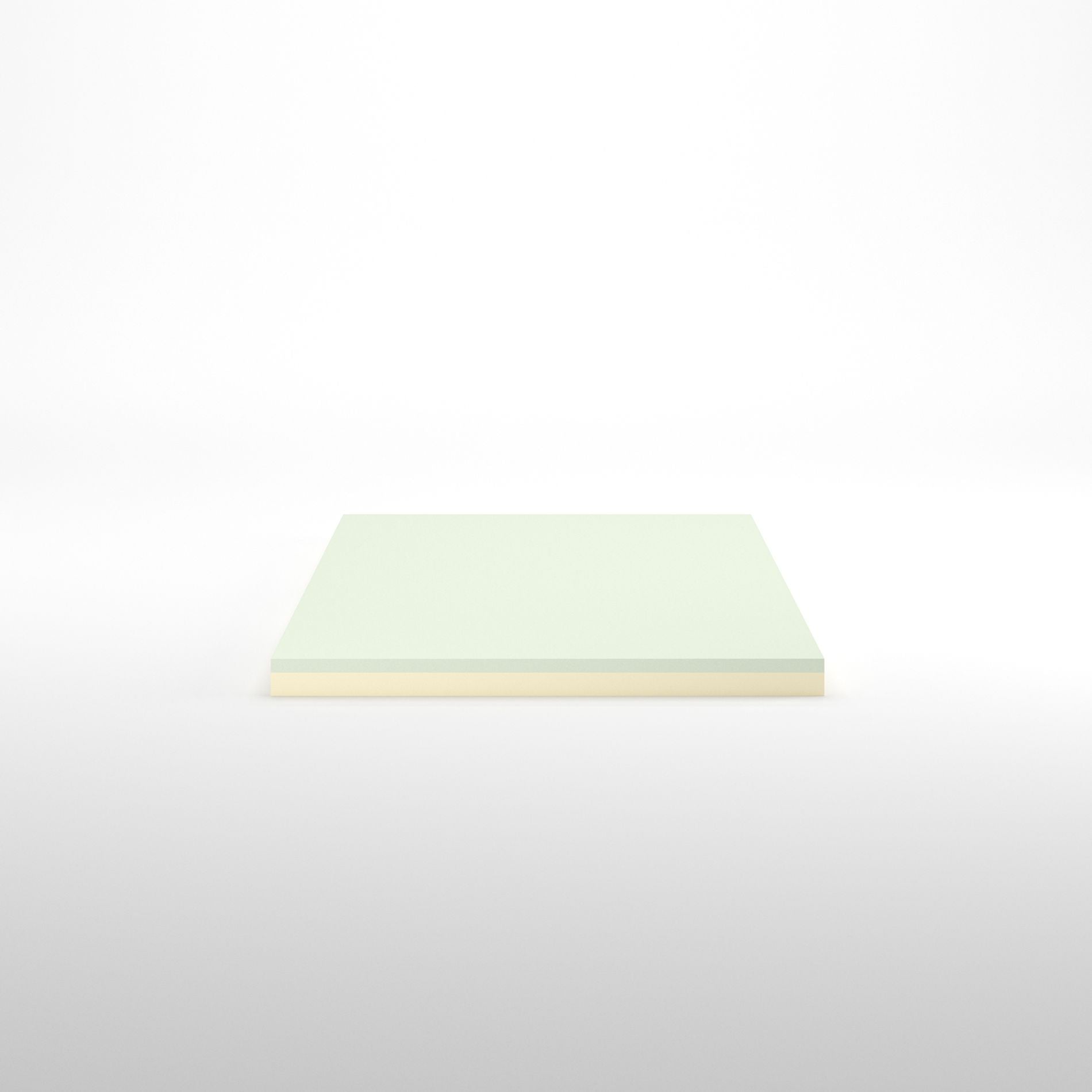 Pressure Relief Green Tea Memory Foam Mattress Topper 4Inch