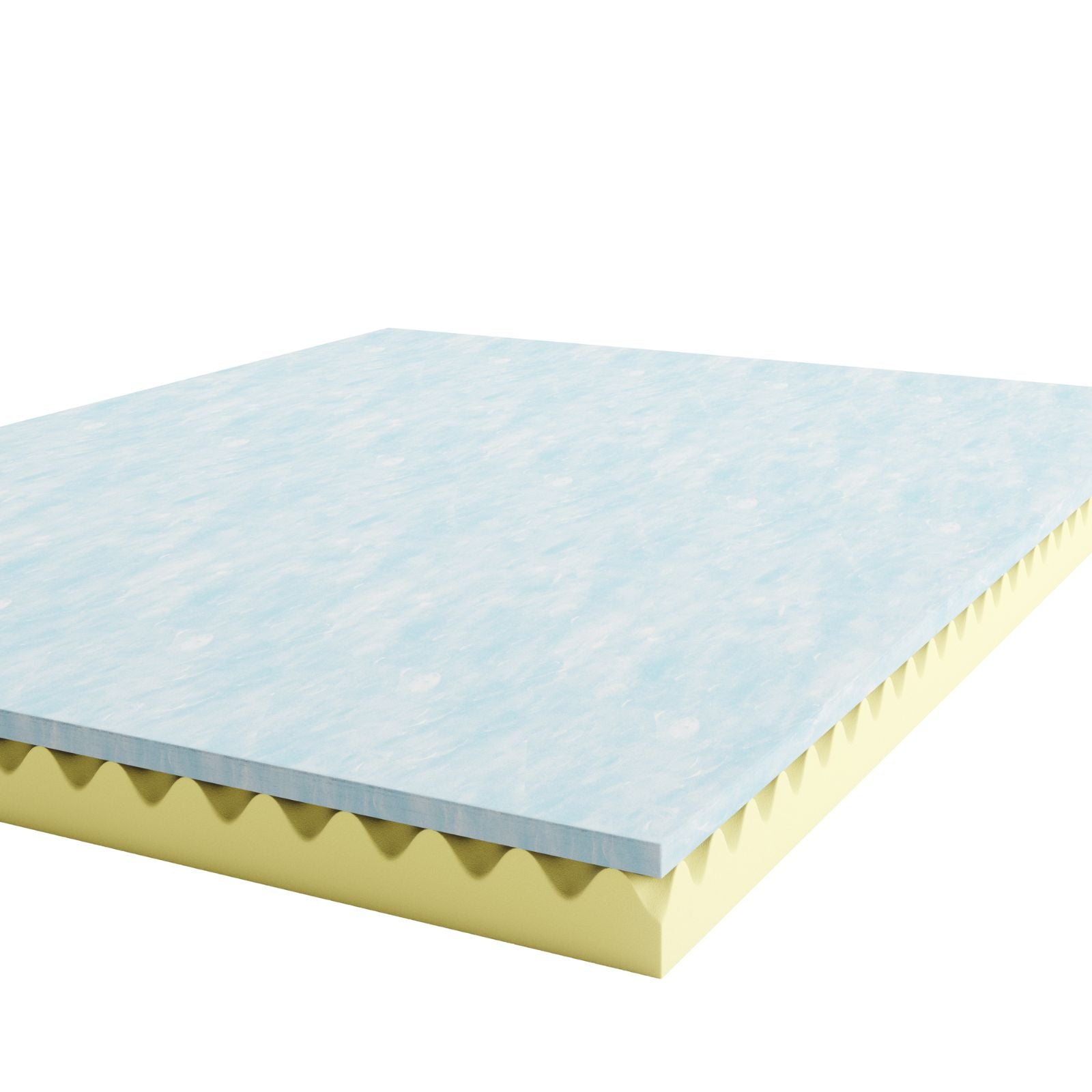 Cooling Air Flow Memory Foam Mattress Topper 4 Inch