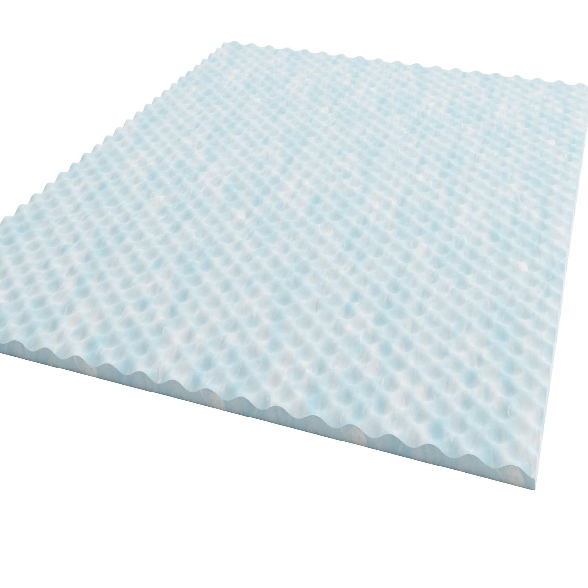 Swirl Gel Cooling Memory Foam Mattress Topper 1965759037503 Zinus