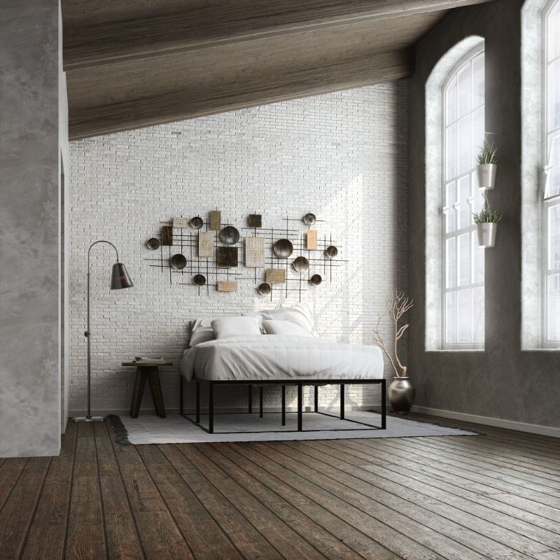 Joseph Metal Platform Bed Frame Zinus