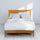 Allen Wood Platform Bed Frame view 1