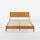 Allen Wood Platform Bed Frame view 2