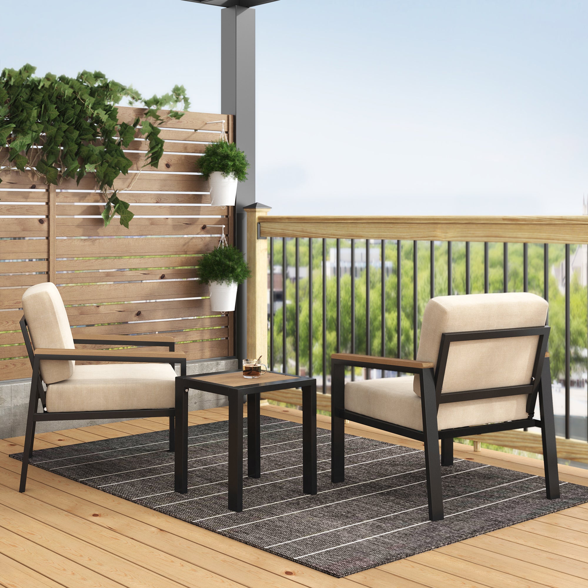 Dillon Outdoor Chat Set