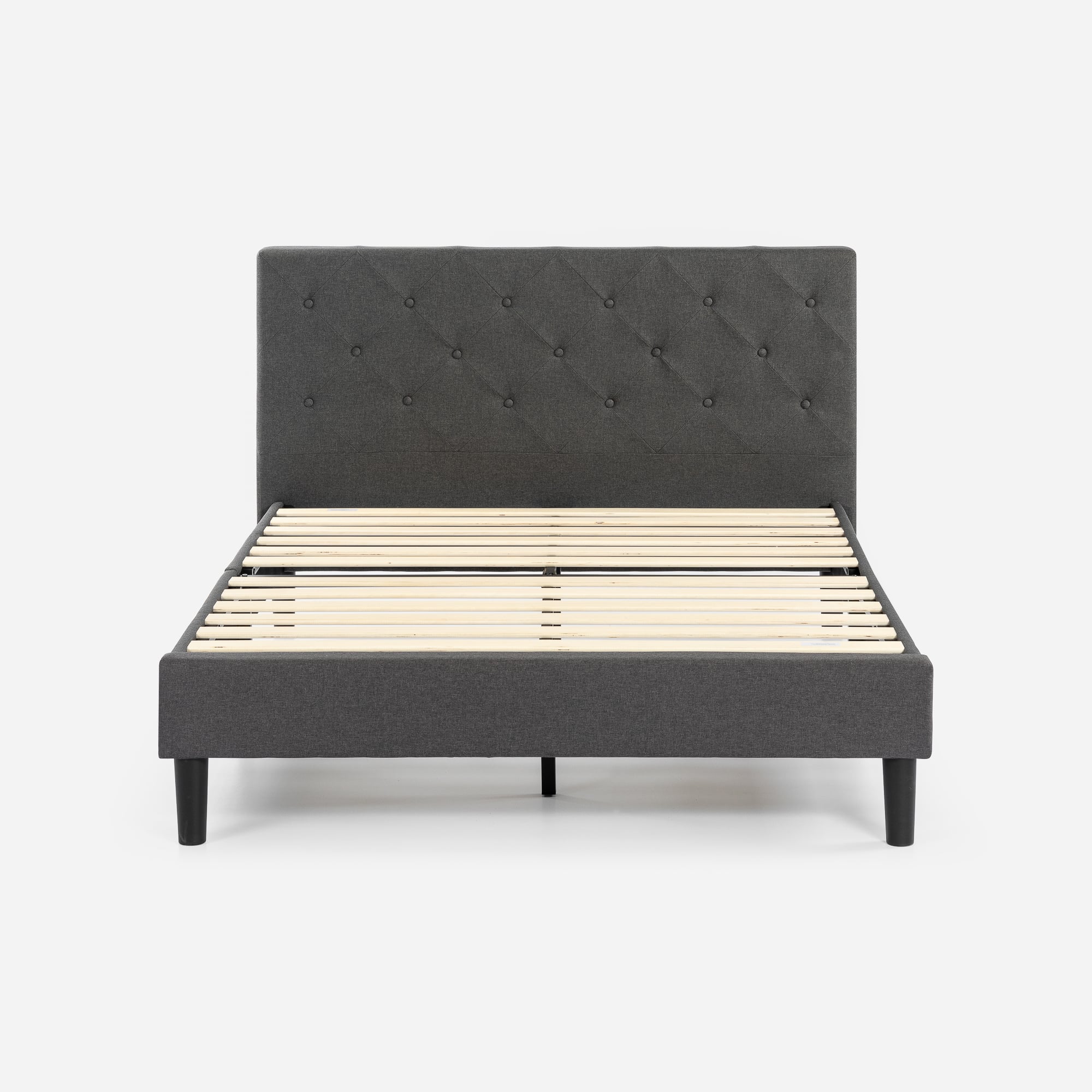 Shalini Upholstered Platform Bed Frame with USB Ports