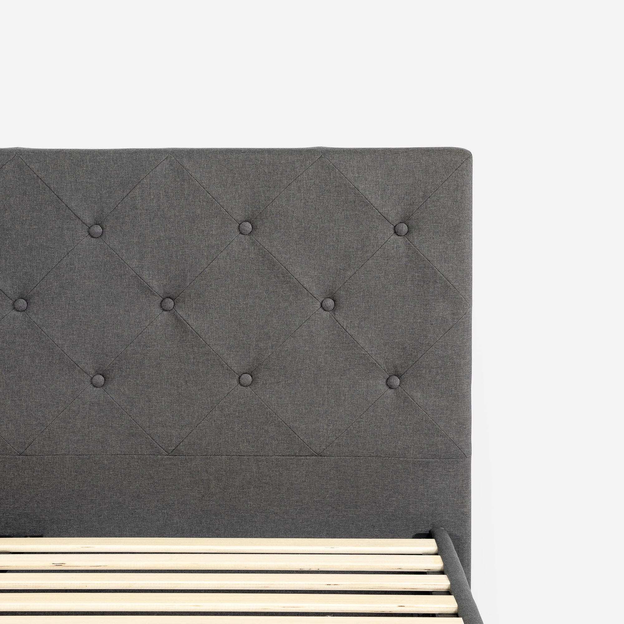Shalini Upholstered Platform Bed Frame with USB Ports