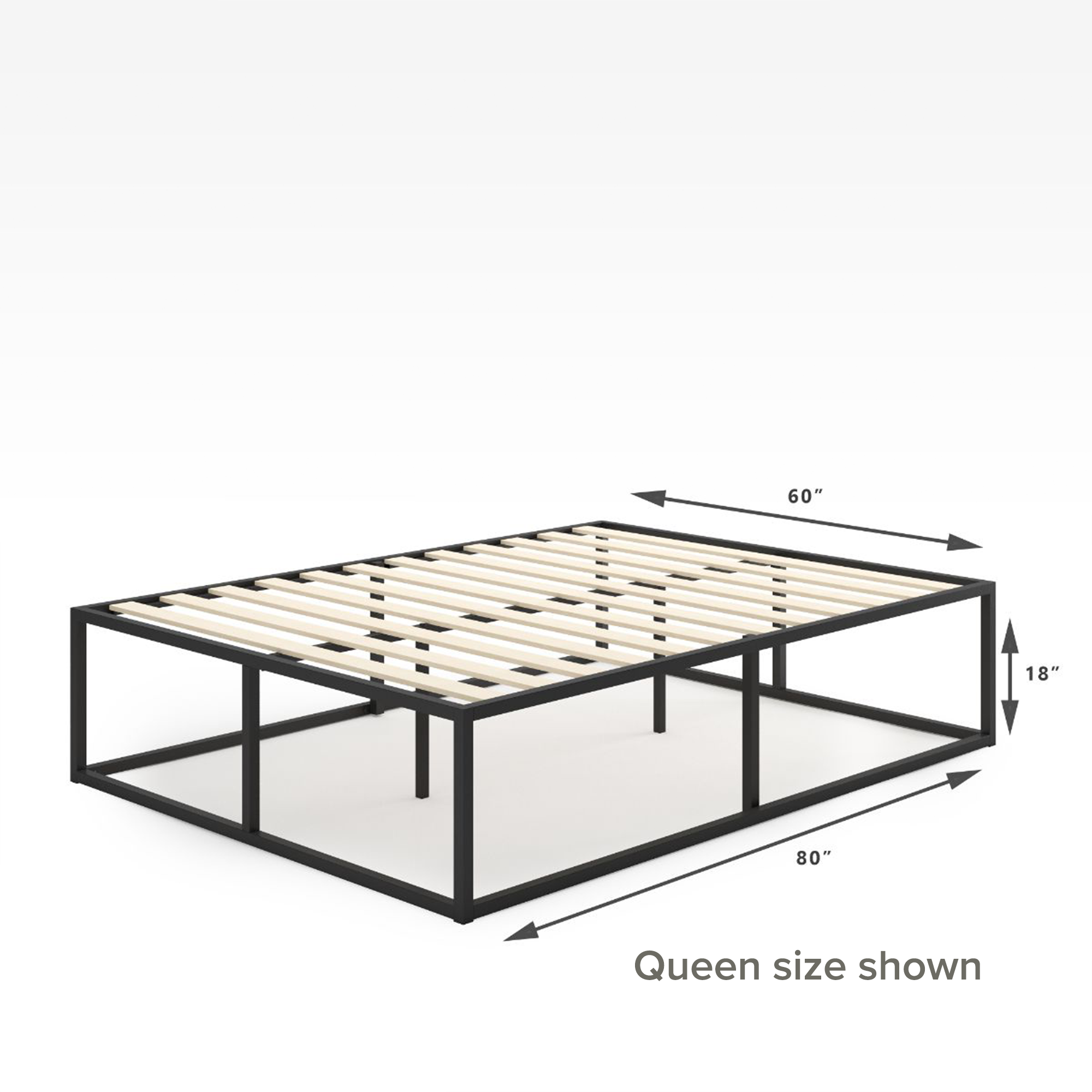 Joseph Metal Platform Bed Frame Zinus