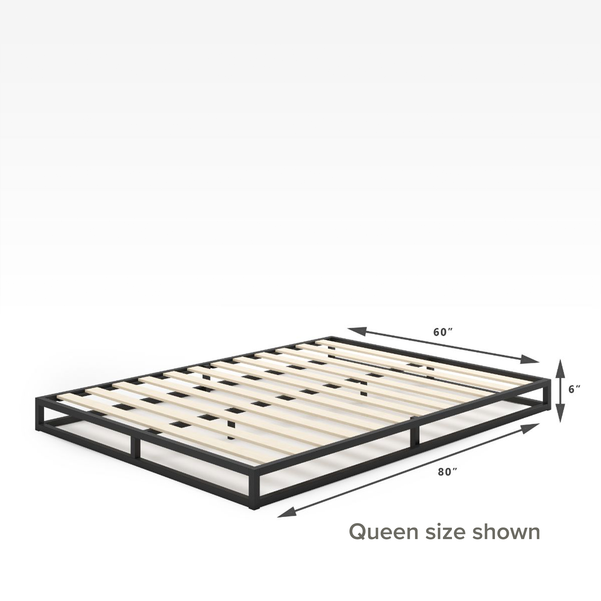 Joseph Metal Platform Bed Frame Zinus